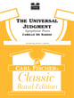 The Universal Judgment Concert Band sheet music cover